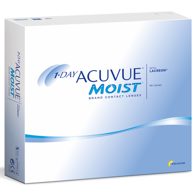 Контактные линзы 1Day Acuvue Moist (90 шт.)